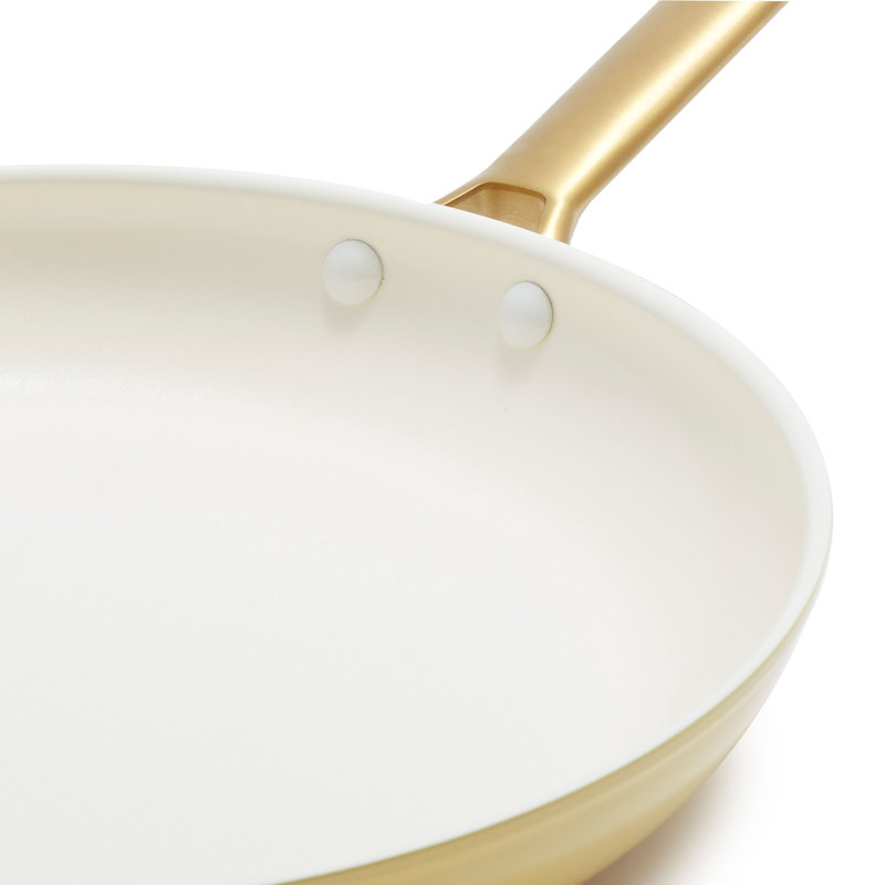 Greenpan Padova Reserve Frypan 2 Piece Set 20 - 28cm, Yellow/Cream