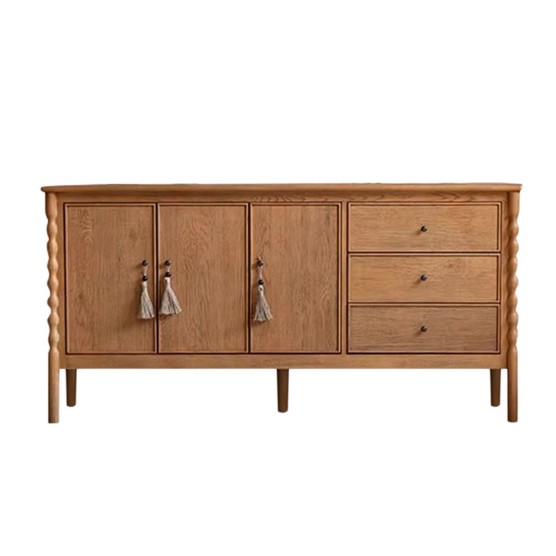 Buffet mural de style chinois, Marron clair