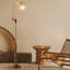 Lampe sur pied de luxe rétro