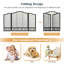 Derrion 3 Panel Iron Fireplace Screen