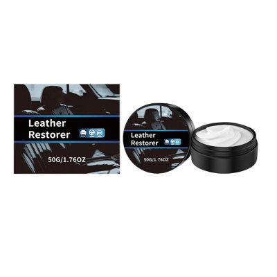 Cars leather care cream 50g Car Leather Care Balm Interior Cleaner And Restoration Polish Stain Removal With Protective Coating For Seats Steering Whe