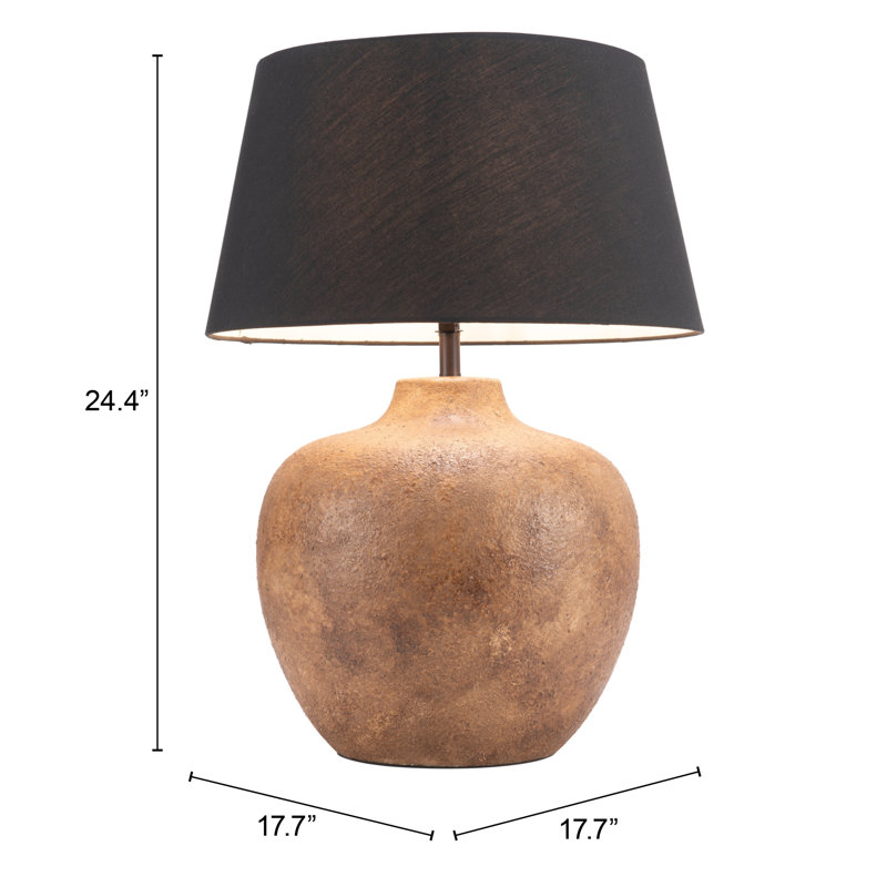 Lampe de table Basil - noir