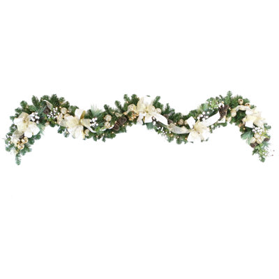 Cream And Gold Garland