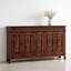 Banc de rangement en bois manufacturé brun