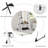 3 - Step Iron Lightweight Folding Step Ladder