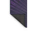 Tapis noir/zone mauve à motifs-1362923801