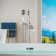 Lumen 1 Handle Floor Clawfoot Tub Faucet with Diverter