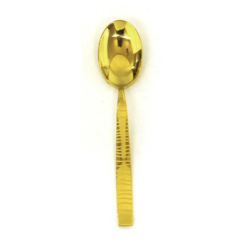 Tigre Espresso Spoon - 12 Pieces, Oro