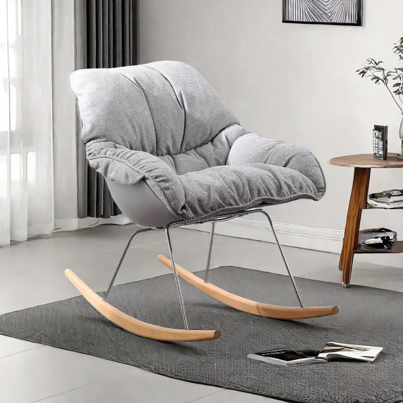 Chaise à bascule, Gris