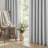 Graciella Thermal Insulated Faux Linen Textured 100% Blackout Curtains for Bedroom Living Room Back Tab/Rod Pocket-1820785312-1820785325