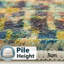 Oriental Machine Tufted Shag Area Rug-48206415