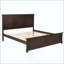 Lit avec tête de lit haute et pied de lit, station de charge USB, lit en bois de pin avec cadre de lit renforcé-890331222