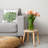 Floral Reversible Throw Pillow-1575545609