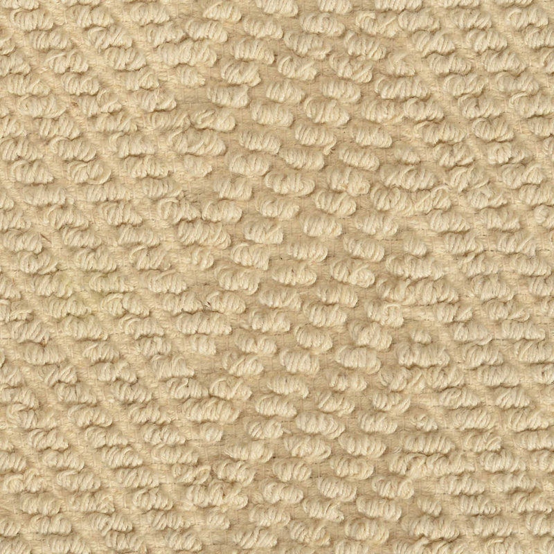Tapis décoratif ivoire en jute à chevrons tissé à la main 2 pi x 4 pi