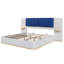 Lit plateforme tapissier avec panneau-80807352-80807332