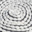 Repose-pieds d'intérieur cylindrique blanc géométrique - capacité d'eau 250Lb avec résistance-388733007