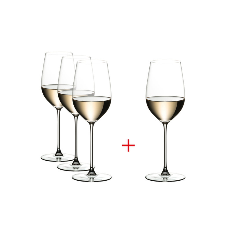 RIEDEL Veritas Riesling/Zinfandel Wine Glass (Pay 3 Get 4) (Set of 4)