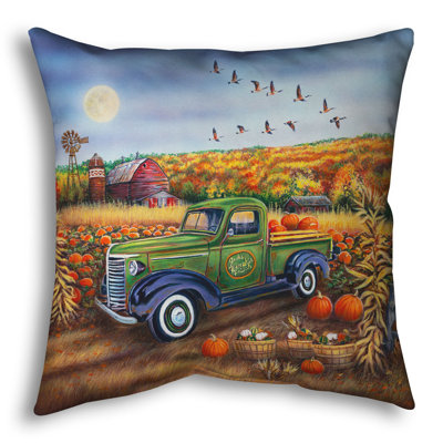 Throw Pillow, Autumn Harvest by Robert Andrea