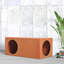 Outdoor Rabbit Hideaway Shelter Indoor Cat Tunnel Garden Kitty Box House 60Lx30Wx25H(cm)