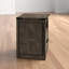 Eada One Drawer File, Smoked Grey Finish