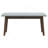 Carlos Fabric Upholstered Solid Wood Bench