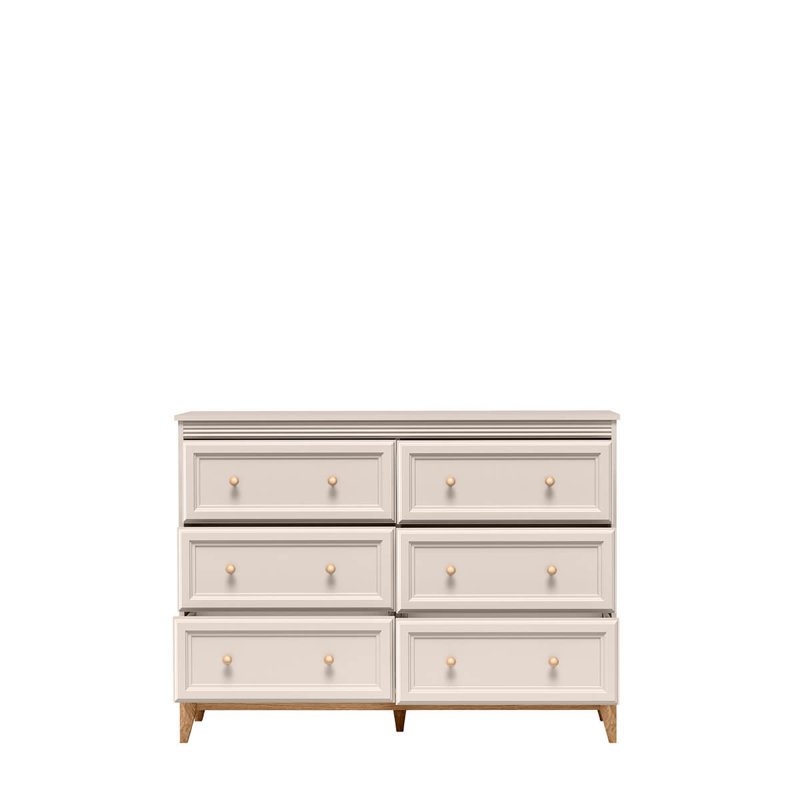Tarita Solid Wood Rectangle Accent Cabinet
