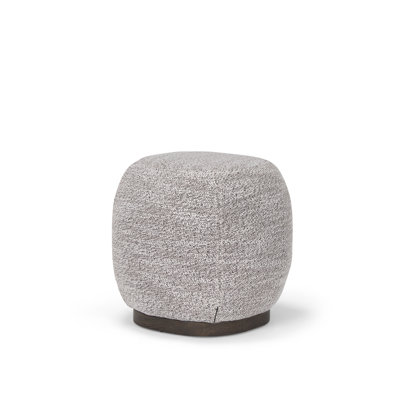 18.1" Wide Round Pouf Ottoman