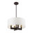 Litzy 4 - Light Dimmable Drum Chandelier-1363136251