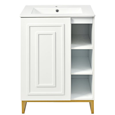 Ensemble de meuble-lavabo moderne Roshondra