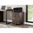 Modern Rolling File Holder Cabinet, Brown, With Versatile Storage Space Office Box Drawer Facility