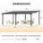  20 Ft. W X 10 Ft. Dmetal Pergola With Canopy