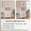 Armoire de salle de bain moderne avec portes à fermeture douce, tablettes réglables, rangement ouvert-352434967