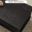 Table basse de 47,2 po avec tiroirs, table centrale rustique avec tablette ouverte et pieds de soutien, table de salon en grain de bois avec rangement pour bureau personnel, noir