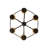 Carruthers 6 - Light Dimmable Empire Chandelier