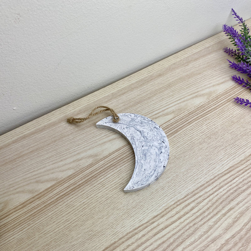 Moon Wall Hanging, Grey