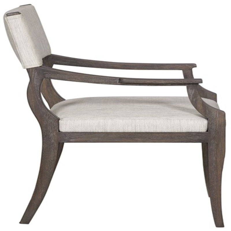 Ridge Upholstered Arm Chair