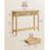 Console Table, Narrow Sofa Table, Entry Table With 2 Drawers, Boho Entryway Table, Behind Couch Table With Open Storage Shelf, Rounded Corners, For Living Room