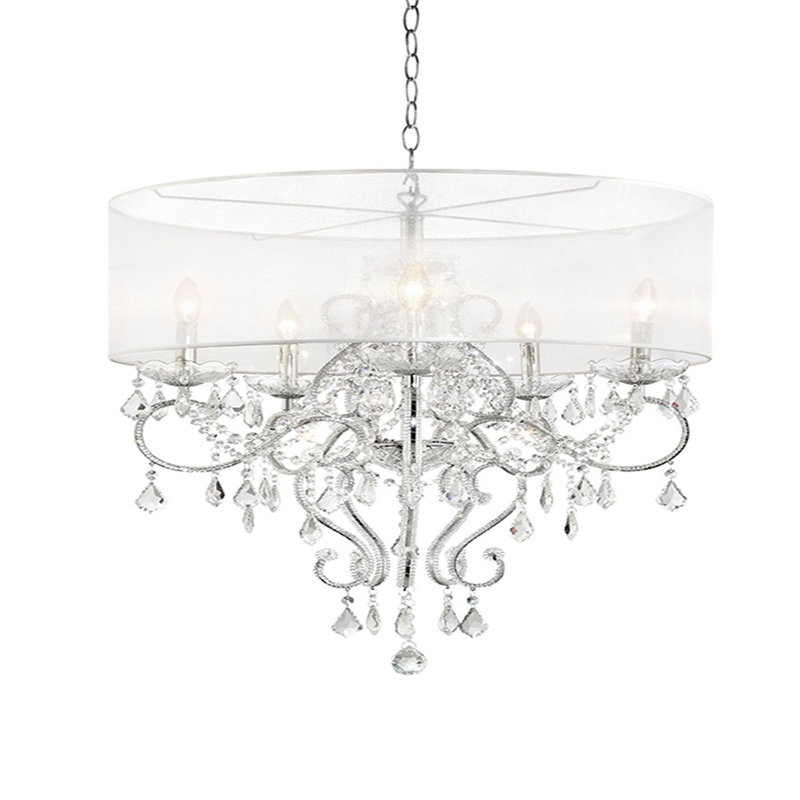 Lustre tambour simple à DEL Emilis