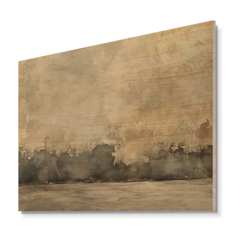 Slidell II - impression d'art mural en bois côtier, H 24 po x l 32 po, Rectangulaire