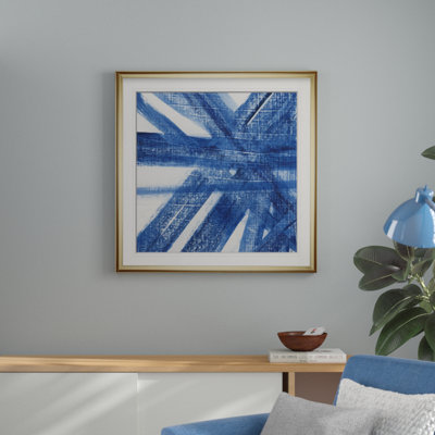'Worn Jeans II' Framed Print