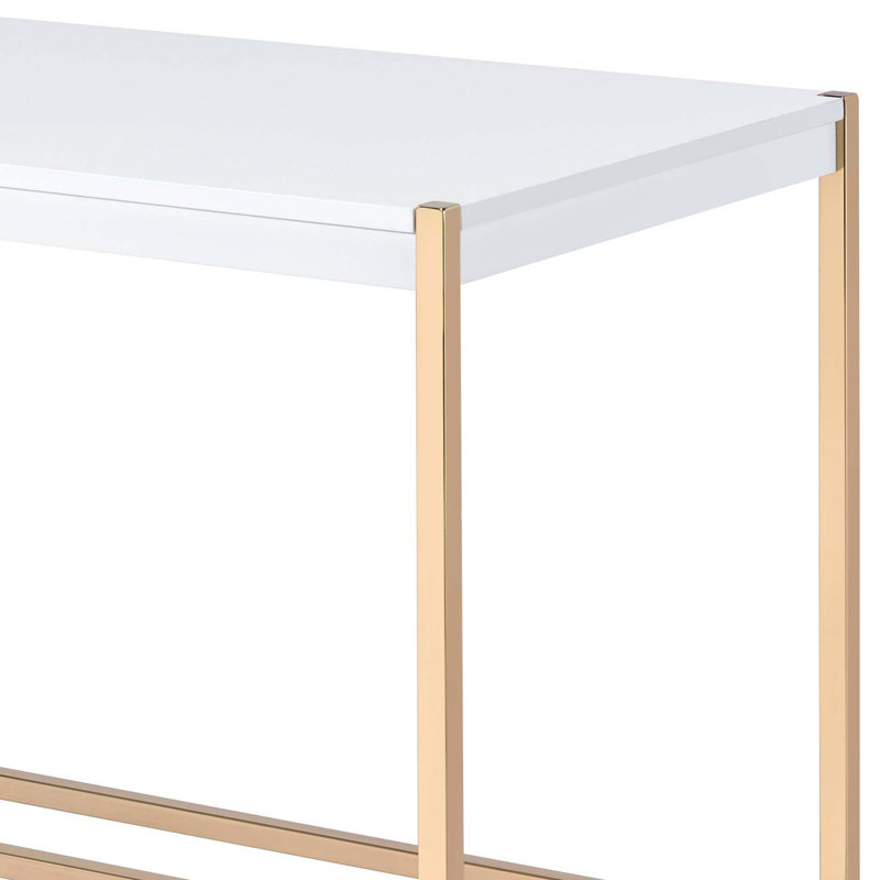 Bureau d'écriture Bristyn, Blanc, H 30,5 po x l 42,5 po x P 20,5 po
