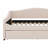 Upholstered Daybed With Light And Trundle-1162865311