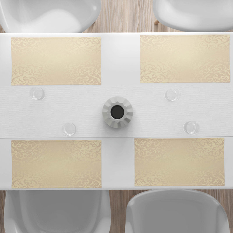 Polyester Abstract Rectangle Placemat