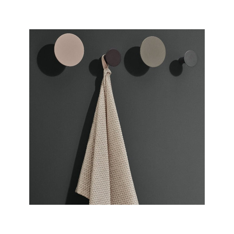PONTO 4 - Crochet mural mural, Noir
