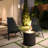 Leilahni Commercial Indoor/Outdoor Low Profile Acacia Wood Patio Folding Chair-1376571855