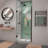Unidoor-LS 34'' W x 72" H Hinged Frameless Shower Door with ClearMax Technology-122120734