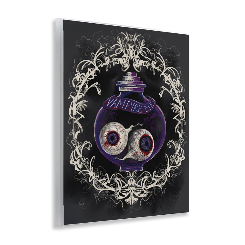 Plaque murale Vampire Eyes, par Connie Summers