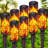 Low Voltage Solar Powered Integrated LED Pathway Light Pack