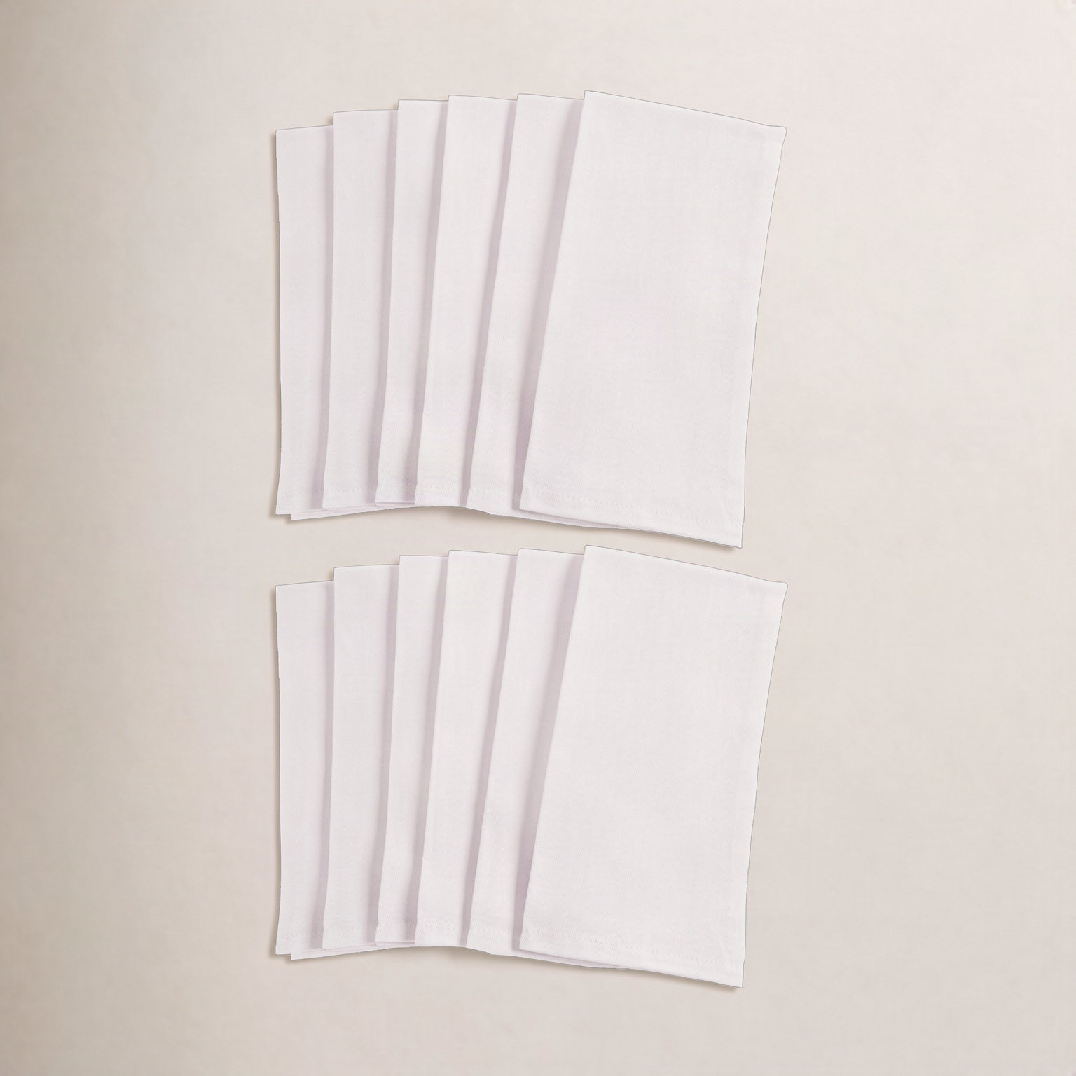 Chateau Cotton Napkin, White