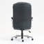 Chaise de bureau haute en PU avec hauteur ajustable, ergonomique pour le soutien lombaire, revêtement doux, capacité de 300 lb, base, roulettes qui se déplacent silencieusement, siège à colonne vertébrale de hauteur classique, rembourré, à 4 niveaux